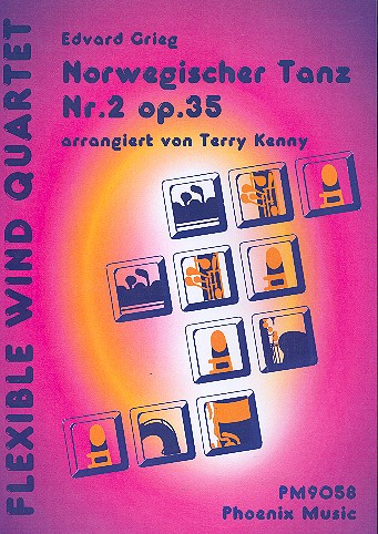 Vorderes Coverbild Norwegischer Tanz Nr.2 op.35