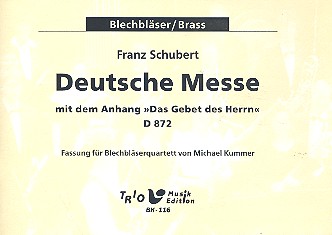 Vorderes Coverbild Deutsche Messe mit den Anhang