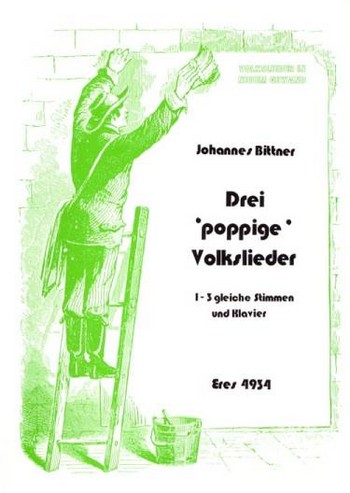 Vorderes Coverbild 3 poppige Volkslieder