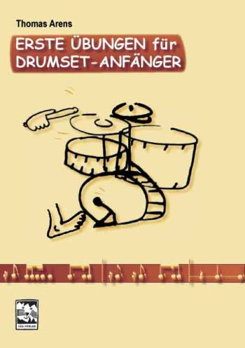 Vorderes Coverbild Erste Übungen für Drumset-Anfänger