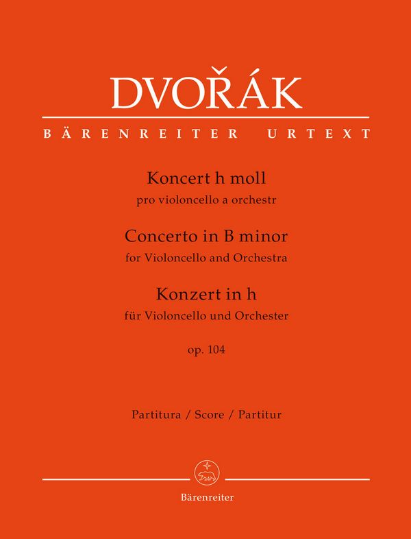 Vorderes Coverbild Konzert h-Moll op.104 