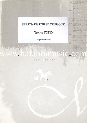 Vorderes Coverbild Serenade for Saxophone and Band