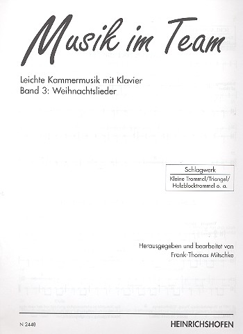 Vorderes Coverbild Musik im Team Band 3 - Weihnachtslieder