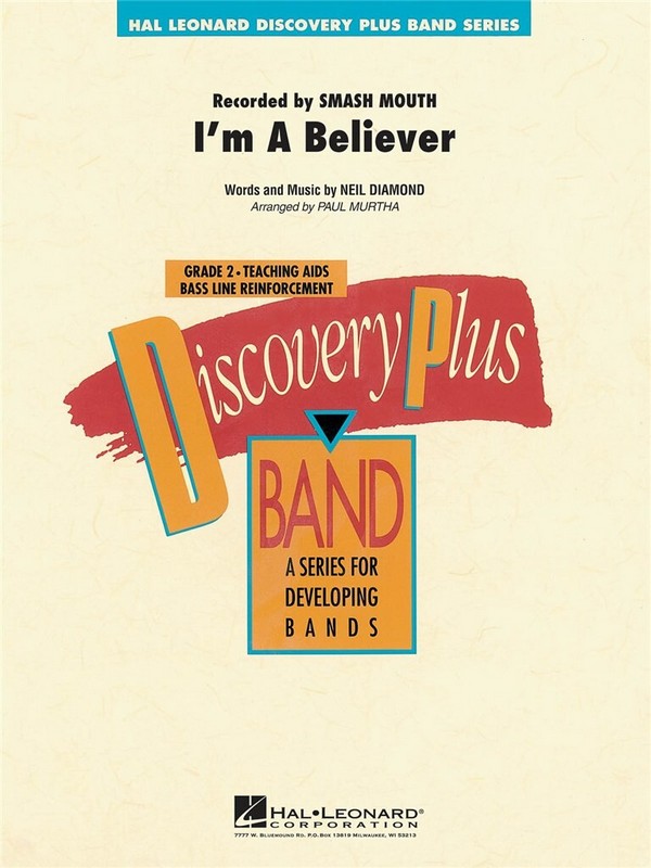 Vorderes Coverbild I'm a believer