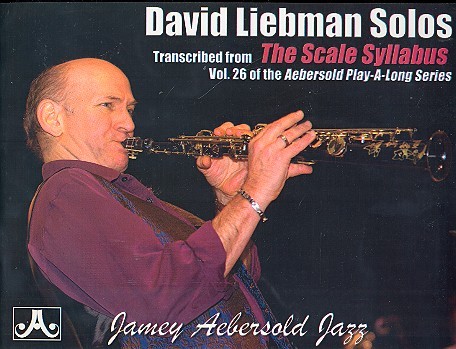 Vorderes Coverbild David Liebman Solos - transcribed from