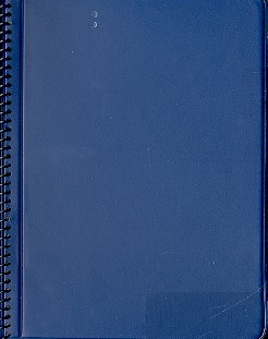 Vorderes Coverbild Notenmappe mit 15 Taschen