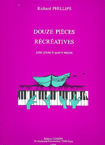 Vorderes Coverbild 12 pieces recreatives pour piano a
