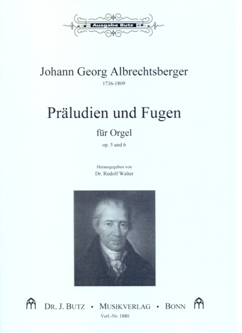 Vorderes Coverbild Präludien und Fugen op.5 und op.6