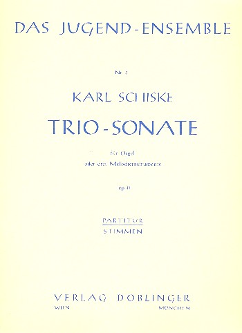 Vorderes Coverbild Trio-Sonate op.41 für Orgel