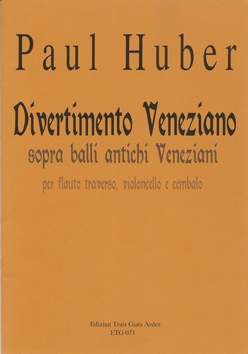 Vorderes Coverbild Divertimento veneziano