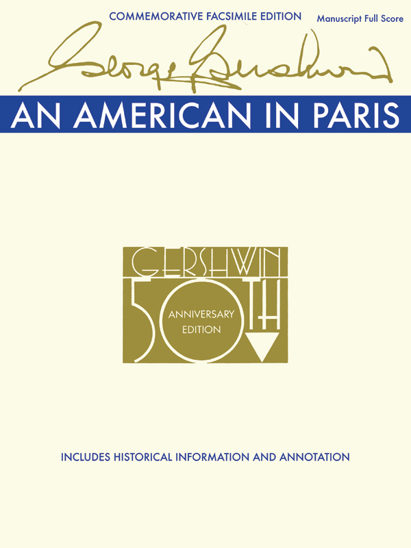 Vorderes Coverbild An American in Paris for orchestra
