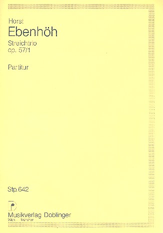 Vorderes Coverbild Streichtrio op.57,1 für Violine,