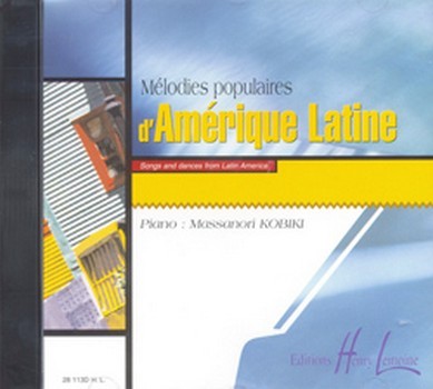 Vorderes Coverbild Melodies populaires d'Amerique