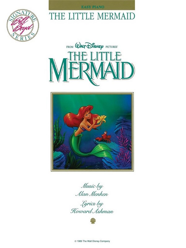 Vorderes Coverbild The little mermaid: for easy piano with lyrics