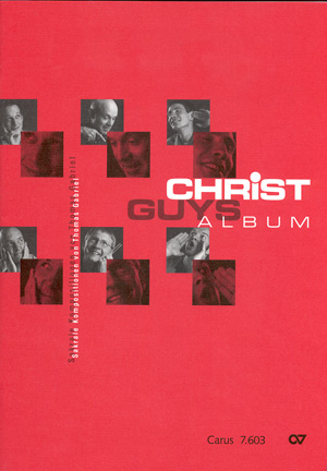Vorderes Coverbild Das Christ Guys-Album für Männerchor (TTTBB)