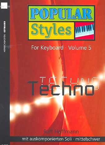 Vorderes Coverbild Popular Styles for K eyboard