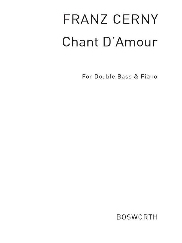 Vorderes Coverbild Chant d'amour