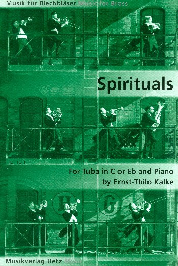 Vorderes Coverbild Spirituals for Tuba (C/Es) and piano