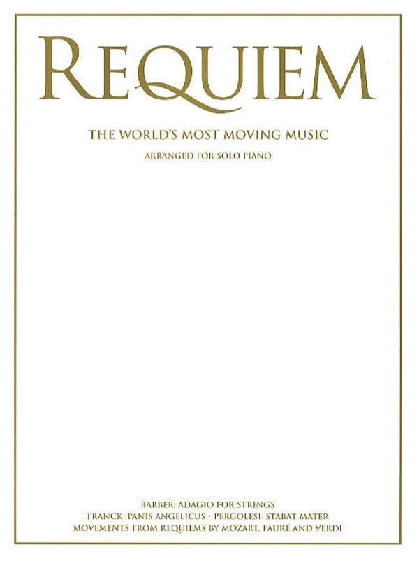 Vorderes Coverbild Requiem the world's most moving music