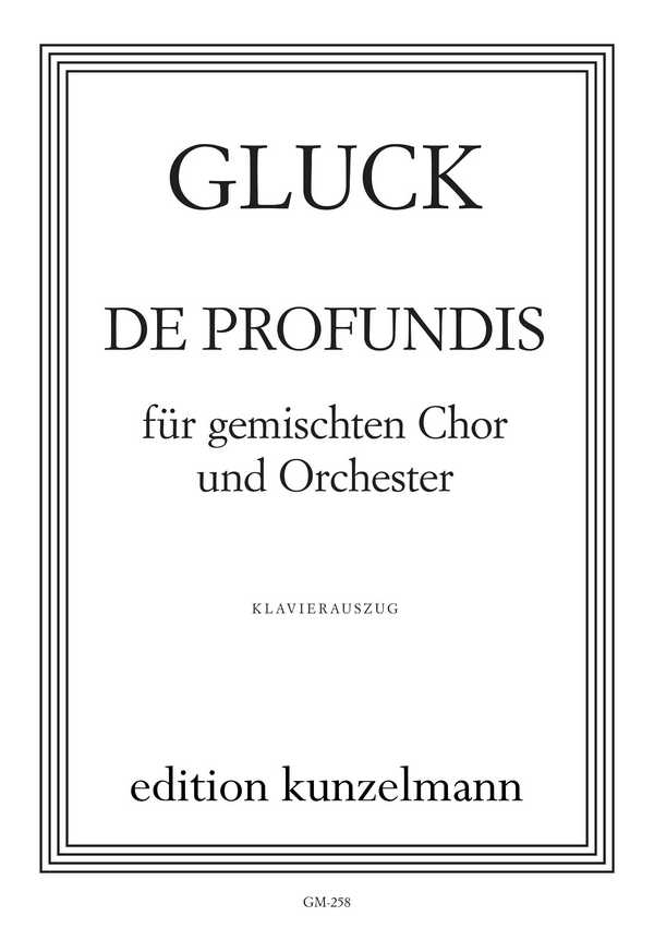 Vorderes Coverbild De Profundis