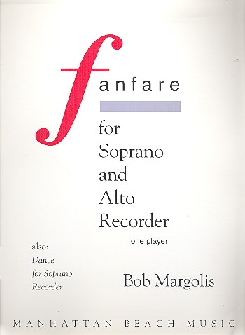 Vorderes Coverbild Fanfare for soprano and