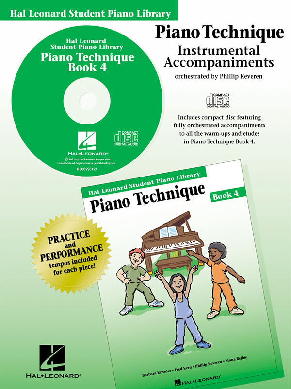 Vorderes Coverbild Piano technique vol.4 CD