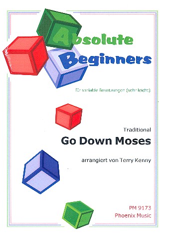 Vorderes Coverbild Go down Moses für variable
