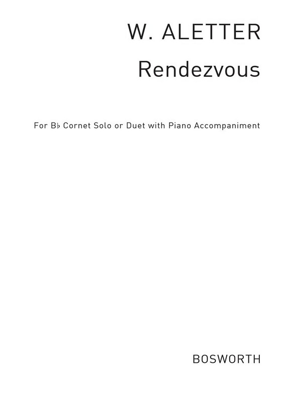 Vorderes Coverbild Rendezvous