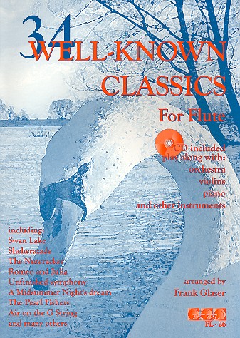 Vorderes Coverbild 34 well-known classics (+CD)