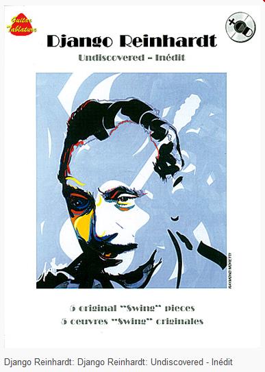 Vorderes Coverbild Django Reinhardt undiscovered inedit (+CD):