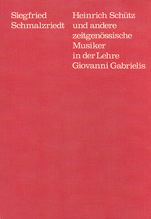 Vorderes Coverbild Heinrich Schütz und andere