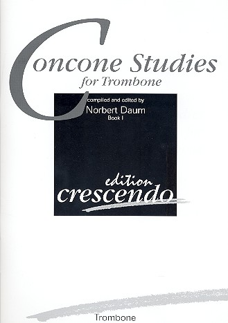 Vorderes Coverbild Concone studies vol.1