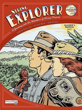 Vorderes Coverbild String explorer vol.2 (+CD) teachers manual