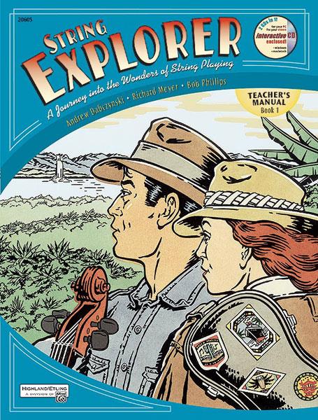 Vorderes Coverbild String explorer vol.1 (+CD) teachers manual