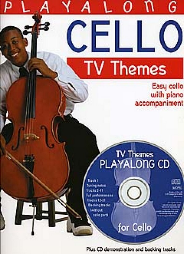 Vorderes Coverbild Playalong Cello (+CD) TV Themes