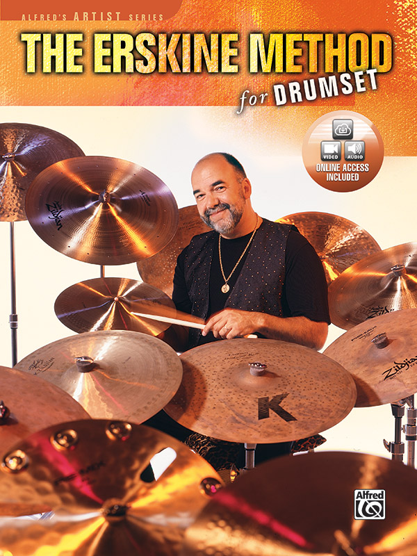 Vorderes Coverbild The Erskine Method for drumset (+DVD)