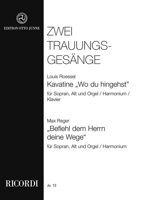 Vorderes Coverbild 2 Trauungsgesänge