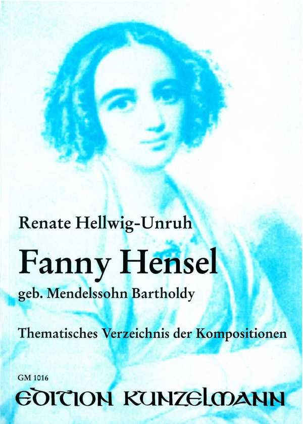 Vorderes Coverbild Fanny Hensel - Thematisches Verzeichnis der Kompositionen