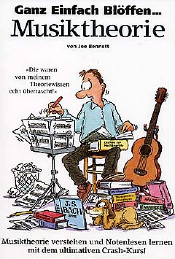Vorderes Coverbild Ganz einfach blöffen Musiktheorie