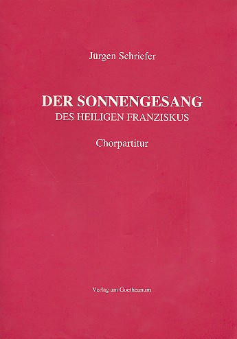 Vorderes Coverbild Der Sonnengesang des Heiligen Franziskus