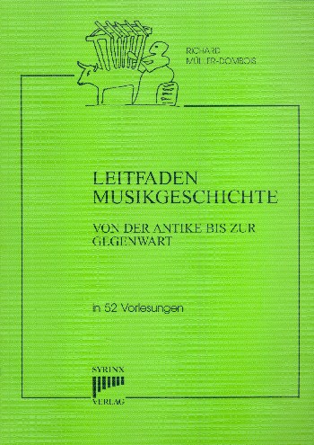Vorderes Coverbild Leitfaden Musikgeschichte