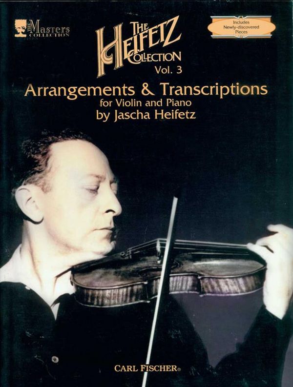 Vorderes Coverbild The Heifetz Collection vol.3