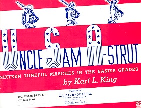 Vorderes Coverbild Uncle Sam A-Strut: für Blasorchester