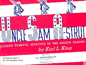 Vorderes Coverbild Uncle Sam A-Strut: für Blasorchester