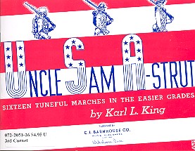 Vorderes Coverbild Uncle Sam A-Strut: für Blasorchester