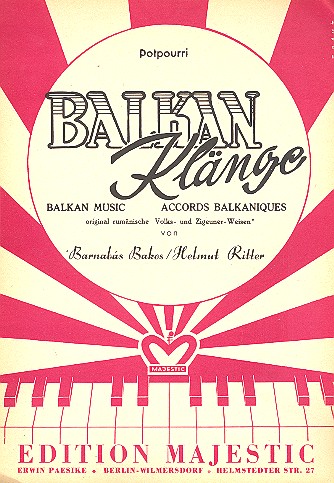 Vorderes Coverbild Balkan Klänge - Potpourri
