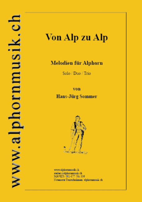 Vorderes Coverbild Von Alp zu Alp