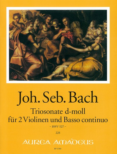 Vorderes Coverbild Triosonate d-Moll BWV527