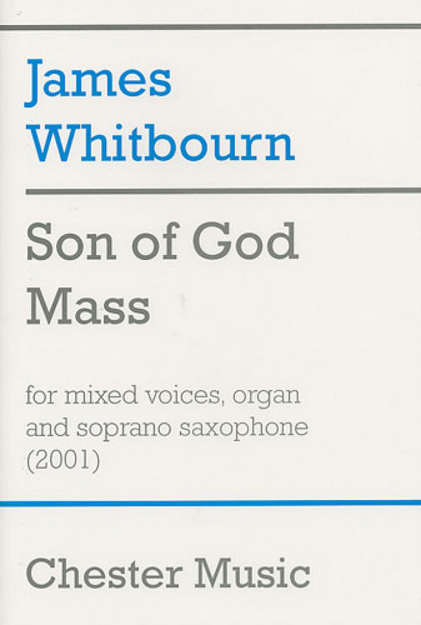 Vorderes Coverbild Son of God Mass for mixed chorus,