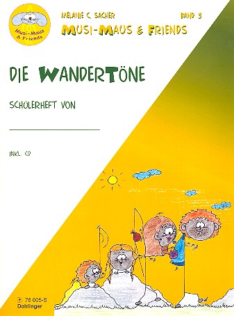 Vorderes Coverbild Die Wandertöne (+CD) Schülerheft